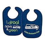 Seattle Seahawks公式NFL Baby Bib – 2 Pack