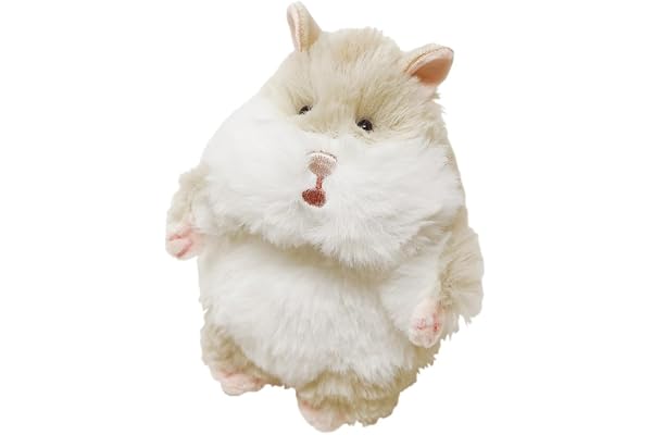 りぶはあと マスコット はむにぎり こむぎ (全長約10cm) ハムスター ぬいどり ふわふわ もちもち 47904-30