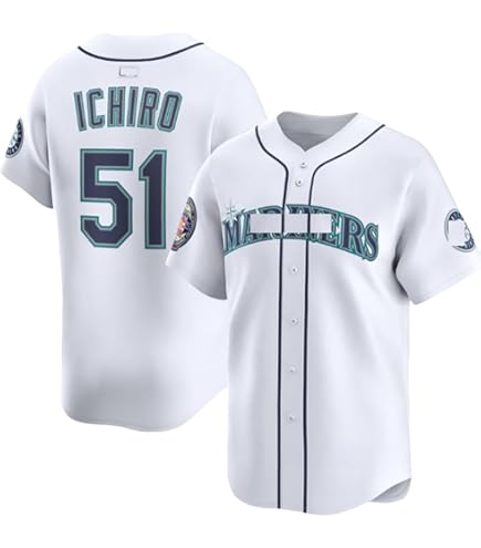 Amazon.co.jp: [OUNIY] 鈴木一郎 ユニフォーム シアトル マリナーズ