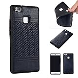 NEXCURIO Huawei P9 Lite ケース 衝撃防止 【強化ガラス液晶保護フィルム贈呈】 TPUソフトシリコンケース 保護シェル 超薄型 最軽量 ファーウェイP9ライトP9Lite用 携帯