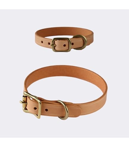 Amazon | ドイツ製 高級本革首輪 Das Lederband レダーバンド