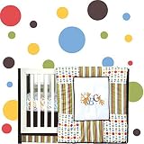 Dr Seuss ABC 4 PC Crib Bedding Set and 340 Polka Dots Bundle by Trend Lab [並行輸入品]