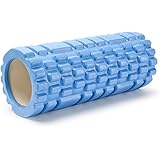 BEWAVE Foam Roller, EVA Muscle Roller for Yoga Pilates Back Exercise Physical Therapy 30 x 10 cm Blue