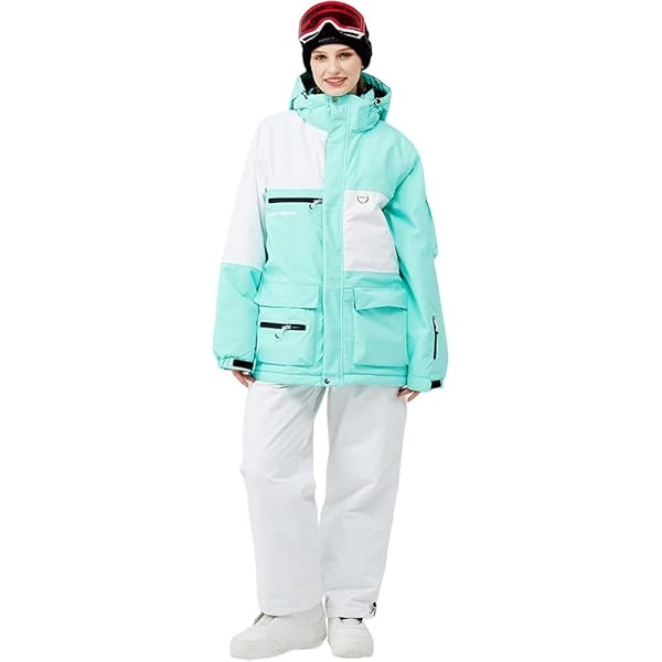 Amazon.co.jp: [HOTIAN] スノーボードウェア レディース 上下セット