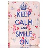 UNEXTATI iPad Air / iPad 5 ケース 手帳型ケース カバー 高品質 PUレザー カード 収納 スタンド機能 マグネット開閉式 耐衝撃 液晶保護 Apple iPad Airケー