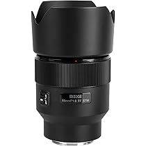 ポートレートレンズ　85mm フード付き　SONY Eマウント 7Artisans「85mm F1.8 AF」発売。ポートレートに最適なソニーE