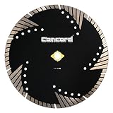 Concord Blades STM100D10HP 10 Inch Granite & Marble Segmented Turbo Teeth Diamond Blade [並行輸入品]