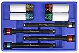 Astro Pneumatic Tool 78818 8 Piece Torque Limiting Extension and Protective Impact Socket Combo Set 