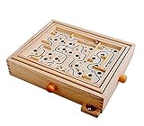 迷路ゲーム ぐるぐる迷宮 木のおもちゃ 新感覚 バランス キッズ 知育玩具 人気