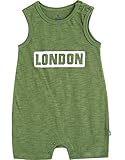[Vaenait Baby]100%綿ベビー服ガールズロンパース肌着ボディスーツカバーオール Londoner L
