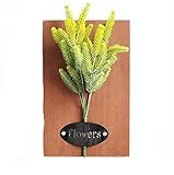 芸術的な人工植物の装飾部屋の壁の装飾、松葉