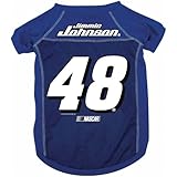 NASCAR Jimmie JohnsonペットJersey withパッチ M ブラック