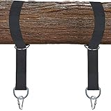 safetreeツリースイングHangingキット – Hold 3200lbs。 – 6足ストラップ2 with Quick & EasyインストールにハングAnyスイング(ツリースイングストラップ