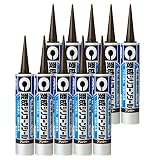 セメダイン 変成 シリコーンシール 多用途 外壁 内装 屋根 333ml アンバー SM-202 10本入
