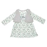 ベビーギア幼児ガールズ長袖ドレスシェルパボレロのセット2 US サイズ: 9-12 Months カラー: グリーン