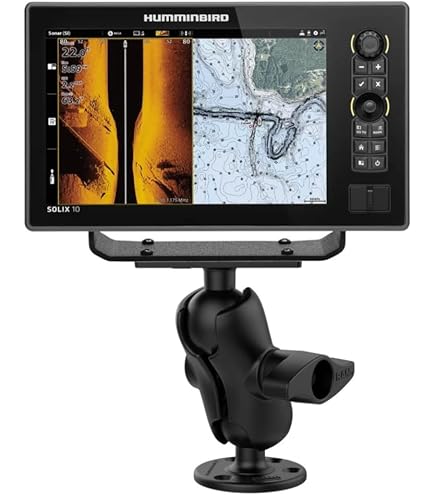 Amazon | ラムマウント(RAM MOUNTS) 魚探マウントセット 9~12inch用