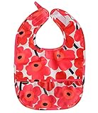 [マリメッコ] marimekko Kids ビブ スタイ (free/unikko/red(col.75/64770))