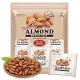 小分け煎りたてアーモンド 1kgに8g追加！(28gx36袋) パウチタイプ 個包装 便利なチャック付き袋 産地直輸入 無塩 無油 無添加 1日1袋