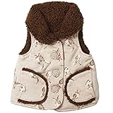 《春秋冬対応》SCHNEE(スネー) 裏毛リバーシブルベスト 90cm /ピンク NO.F-661325