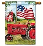 マグネットWorks Breezeart家国旗 – 愛国Tractor