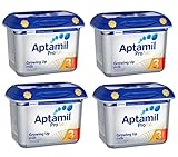 Aptamil Profutura (新アプタミル) 乳児用粉ミルク【１歳から】 800g (4個セット)