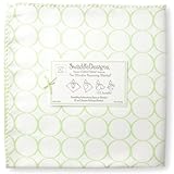 (スワドルデザインズ)Swaddle Designs ベビー アルティメット ブランケット おくるみ 06.キウイ【M.Circle】