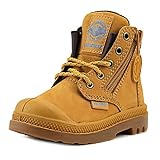 Palladium Pampa Hi Leather Zip ベビー 米国 4 ブラウン カジュアルブーツ [並行輸入品]