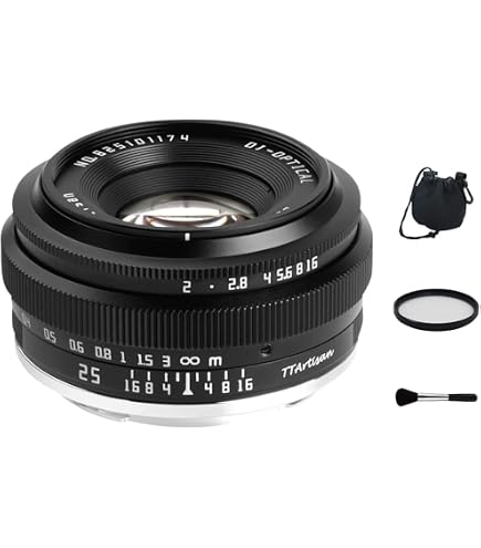 Amazon.co.jp: TTArtisan 35mm F1.4 APS-C マニュアルフォーカスレンズ