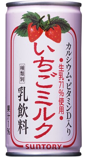 サントリー いちごミルク 190g×30本 サントリー いちごミルク 190g×30本