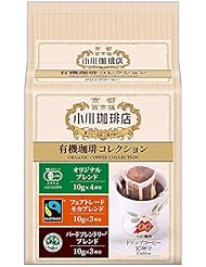小川珈琲店 有機珈琲コレクション ドリップコーヒー 10杯分