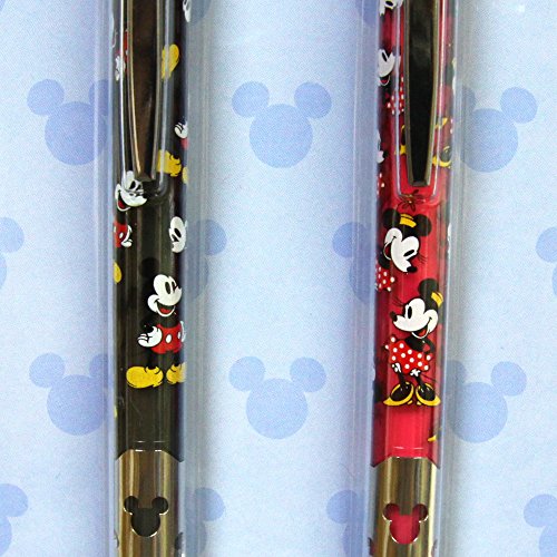 Disney ミッキー 限定版 シャープペンシル2本セット Amazon.co.jp: ミッキー ミニー マウス シャープペンシル 2本