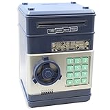 セーフCoin Bank for Kids – Authentic ATM Moneyセーバーは現金、玩具、とジュエリー内側安全Inside – 自動Bills挿入し、電子パスワード – Cool P
