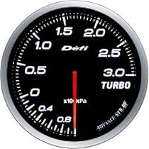 Amazon.co.jp: デフィ(Defi) 日本精機 ADVANCE BF 60 TURBO 300kPa WH 