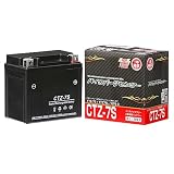 バイクパーツセンター YTZ-7S ユアサ互換 シールド型 液入充電済 バイク用高性能バッテリー CTZ-7S【TTZ-7S/YTZ-7S/FTZ-7S互換】