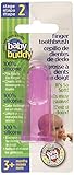 Baby Buddy Finger Toothbrush Stage 2 for Babies/Toddlers, Kids Love Them, Pink by Baby Buddy