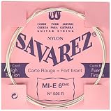 SAVAREZ サバレス クラシックギター弦 ピンクラベル ノーマルテンション6弦 526R (6st)