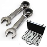 XtremepowerUS 13-piece Duo Metric Stubby Ratcheting Wrench Set by XtremepowerUS