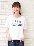 CLOUDY,FINE LATER (クラウディファインレター) 産後用 プリント Tシャツ 半袖 親子ペア可 ママ フリー オフ ホワイト 30122 30122100