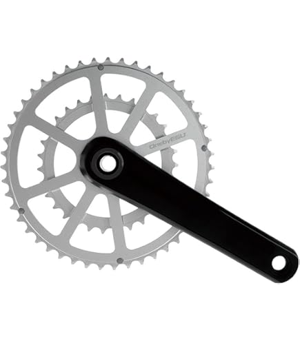 Amazon | Campagnolo Athena 11S ブラック 39/53 172.5 パワートルク