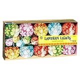 11' Round Lanterns with Hibiscus String Lights ハイビスカスストリングライト付11 'ラウンドランタン♪ハロウィン♪クリスマス♪One-Size