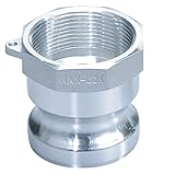 フルネスジャパン MAX-LOK 雌ネジアダプター アルミニウム製 3インチ MAX-A-3A カムロック