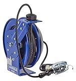 Coxreels PC13-5016-E Power Cord Spring Rewind Reels: Incandescent Cage Light 50' cord 16 AWG [並行輸入品]