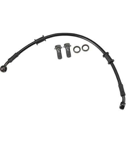 Amazon | ゼファー1100/RS用 メッシュ ブレーキホース クラッチ 15cm