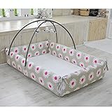Maming Baby Bumper Bed 赤ちゃんのバンパーベッド 【海外並行輸入品] (Sun Flower)
