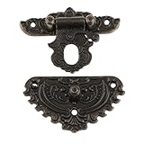 SM SunniMix 木箱　ロック　アンティークバックル　ボックスバックル　耐久性　全2種　 - #1