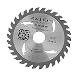 105ミリメートル×20ミリメートル×1.8ミリメートル30歯型超硬合金切削丸鋸刃ロータリー工具木材切断のためのディスクを切断する