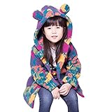 ベビー服　子ども服　コート　Cutelove　セーター　帽子付き　カラフル　長袖　女の子　ガールズ　ベビー　赤ちゃん　幼児　秋冬　可愛い　暖かい　保温　防寒　ファッション　カジュアル　普段着　韓国