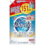 【大容量】トップ スーパーナノックス 蛍光剤・シリコーン無添加 高濃度 洗濯洗剤 液体 詰め替え ウルトラジャンボ1510g