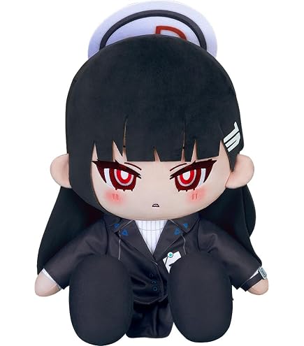 Amazon.co.jp: ブルアカ 早瀬ユウカ ぬいぐるみ 高さ29cm : おもちゃ