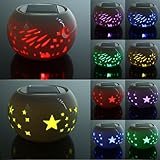 ソーラーライト ガーデン LED 防水 最大12時間点灯 80×125 ベル（鈴）模様 ガーデンライト / 庭の照明 / ガラス / イルミネーション / ガーデニング / ソーラー / ライト / 